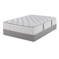 Serta Glencoe Plush Queen Mattress and Foundation Set